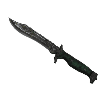Bowie Knife Boreal Forest - Battle Scarred CS:GO Skin