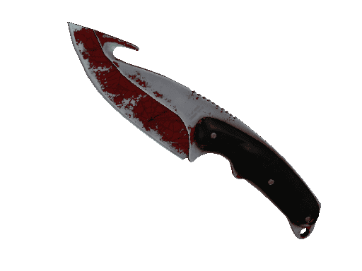 Gut Knife Crimson Web - Battle Scarred CS:GO Skin