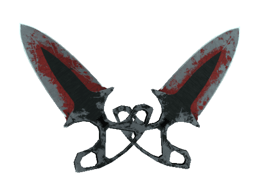 Shadow Daggers Crimson Web - Battle Scarred CS:GO Skin