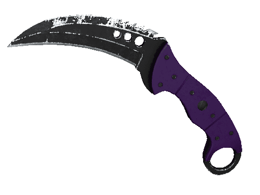 Talon Knife Ultraviolet - Field Tested CS:GO Skin